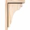 Ekena Millwork Pescadero Smooth Corbel w/Backplate, Douglas Fir, 5 1/2"W x 8"D x 12"H COR06X08X12PEC01SDF - alternate 3
